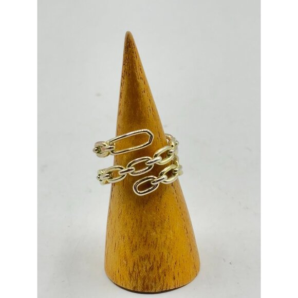Gold Chain Link Ring Kendra Scott 9 - Picture 5 of 6